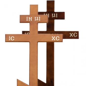 Крест «Классический сосна»